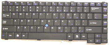 Keyboard with touchpoint